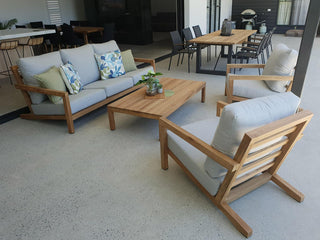 MELB CLEARANCE- Venlo 4pc Teak Outdoor Lounge Setting_18