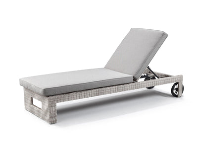 Rosseau Outdoor Sunlounge in Elk / Carbon Beige