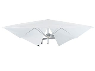 Paraflex 1.9m Square Outdoor Wall Mount Umbrella in Smoked Tweed 4.