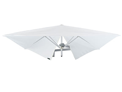 Paraflex 1.9m Square Outdoor Wall Mount Umbrella in Natural 4.