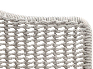 Bali Outdoor Dining Chair in Dune / Parchment / Beech 2