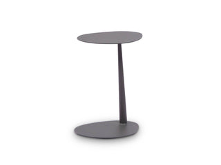 Petal Outdoor Side Table in Charcoal