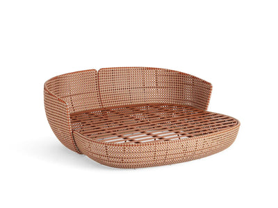 Phil Outdoor Daybed in Rust 4