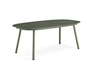 Phil Outdoor Dining Table in Green / Chester Green