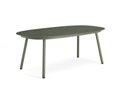 Phil Outdoor Dining Table in Green / Chester Green