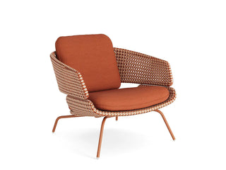 Phil Outdoor Armchair in Rust / Urban Glow / Play Saffran