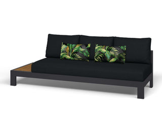 Aspen Teak Platform | Outdoor Lounge Setting in Charcoal / Sooty / Dark Grey / 5 Seater 2LH-3RH / Aspen Coffee Table Set_11