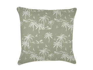 Postcards Sage Outdoor Cushion