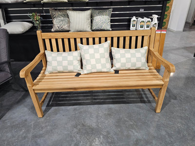 FLOORSTOCK SALE - Princeton Teak Bench_1