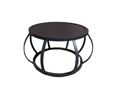 Purist Outdoor Coffee Table in Charcoal
