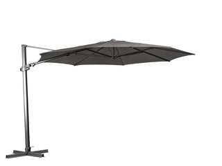 Regis 350cm Octagonal Outdoor Cantilever Umbrella in Boulder Grey