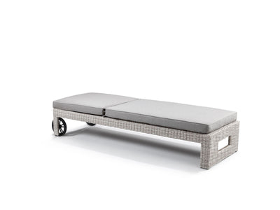 Rosseau Outdoor Sunlounge in Elk / Carbon Beige 1