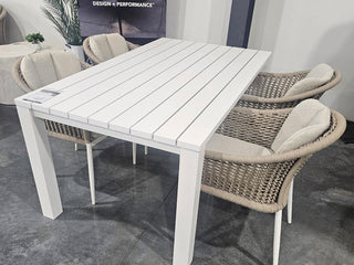 FLOORSTOCK SALE - Adele Table with Bali Chairs -5pc Outdoor Dining Setting_1