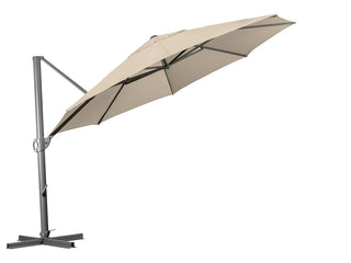 Savannah 3.8m Octagonal Outdoor Cantilever Umbrella in Natural 3.