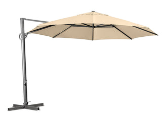 Savannah 3.8m Octagonal Outdoor Cantilever Umbrella in Natural