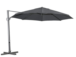 Savannah 3.8m Octagonal Outdoor Cantilever Umbrella in Charcoal Ridge