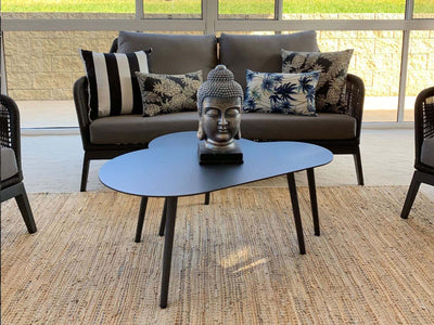 Amazone Outdoor Coffee Table Set in Charcoal 1