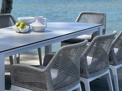 Serang Outdoor Dining Chair Set in White / Gobi / Grey Ridge / Set of 2_5