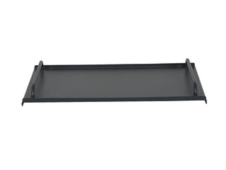 Syros Outdoor Serving Tray in Gunmetal