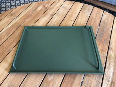 Syros Outdoor Serving Tray in Green.