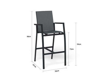 Barcelona Table & Sevilla Chairs | Outdoor Bar Setting_6