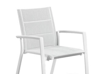 Mona Ceramic Extension Table with Sevilla Padded Chairs -13pc Outdoor Dining Setting_6