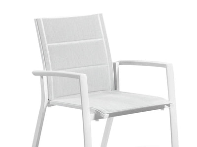 PERTH ONLY SALE- Mona Ceramic Extension Table with Sevilla Padded Chairs -11pc Outdoor Dining Setting_6