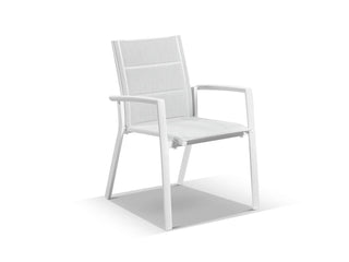 Mona Ceramic Extension Table with Sevilla Padded Chairs -13pc Outdoor Dining Setting_5
