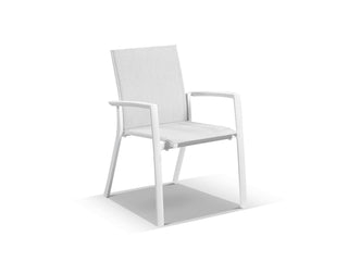 Sevilla Outdoor Dining Chair in White.