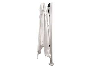 Siena 3m Square Outdoor Cantilever Umbrella - close-up.