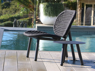 Skate Outdoor Side Table in Charcoal 1