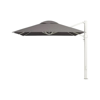Eclipse V4 3m Square Cantilever Outdoor Umbrella in Smoked Tweed