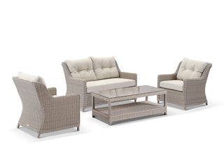 Somerset Sofa Set | Outdoor Lounge Setting in Elk / Beech / 4 Seater / Somerset Coffee Table_1