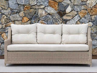Somerset Sofa Set | Outdoor Lounge Setting in Elk / Beech / 5 Seater / Milos Coffee Table Set_3