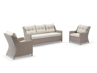 Somerset Sofa Set | Outdoor Lounge Setting in Elk / Beech / 5 Seater / Milos Coffee Table Set_7