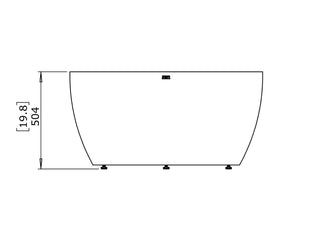 Ecosmart POD 40 Outdoor Fire Table in Graphite 1