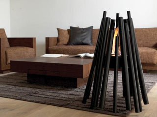 Ecosmart Stix Outdoor Fire Pit in Black 2.