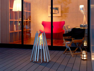 Ecosmart Stix Outdoor Fire Pit in Stainless Steel 7.