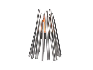 Ecosmart Stix Outdoor Fire Pit in Stainless Steel