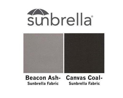 Asta 4m Octagonal Cantilever Outdoor Umbrella in Canvas Coal 3.