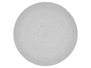 Suns Round Outdoor Rug in Light Grey / 200cm