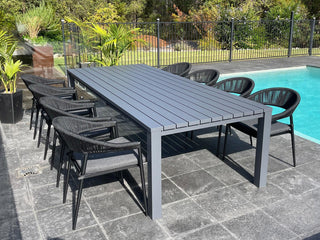 SYD FLOORSTOCK SALE - Adele Table with Nivala Chairs 9pc Outdoor Dining Setting_1