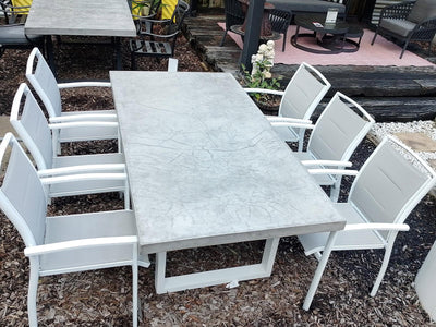 SYD FLOORSTOCK SALE - Marbella Table with Verde Chairs 7pc Outdoor Dining Setting_3