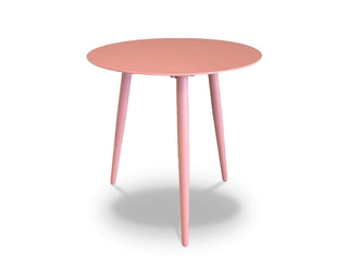 Syros Outdoor Side Table in Pink
