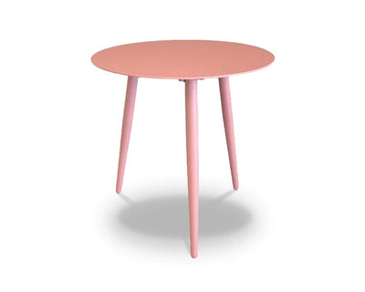 Syros Outdoor Side Table in Pink