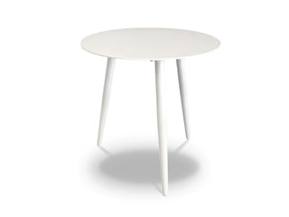 Syros Outdoor Side Table in White