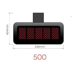 Bromic Tungsten LPG Gas Outdoor Heater in 500 3.