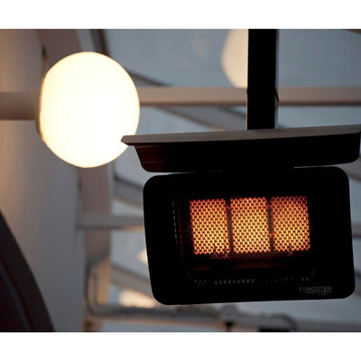 Bromic Tungsten Gas Outdoor Heater Ceiling Pole in 846mm 2.