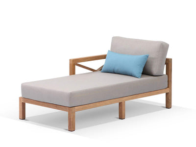 Hampton Outdoor Chaise in Right