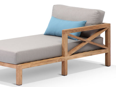 Hampton Outdoor Chaise in Left 2.
